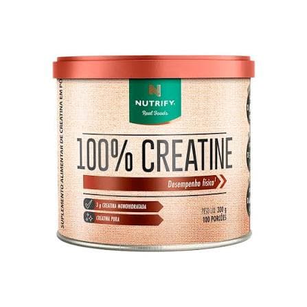 Nutrify 100% Creatine Monohidratada Lata 300 g